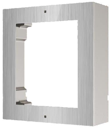 Hikvision DS-KD-ACW1/S - 1x rámeček pro povrchovou instalaci IP dveřního interkomu, nerez