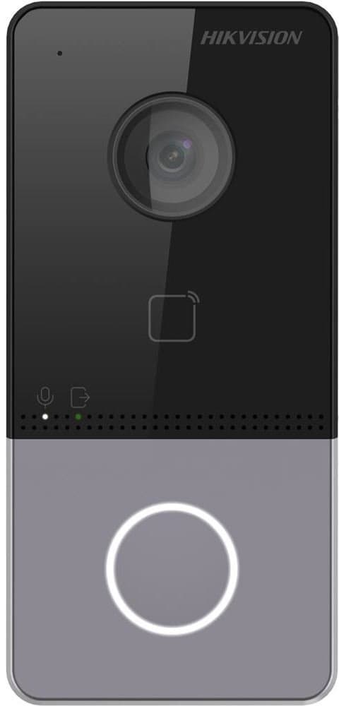 Hikvision DS-KV6113-WPE1(C) - IP dveřní interkom, 1 tlačítko, 2MP, čtečka, WiFi