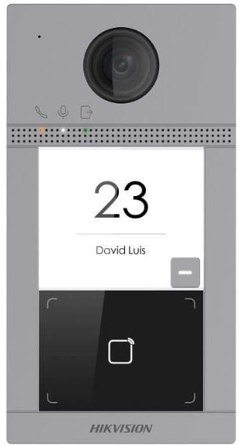 Hikvision DS-KV8113-WME1(C) - IP dveřní interkom, 1 tlačítkový, 2MP