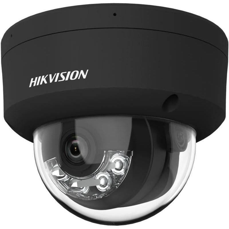 Hikvision IP dome hybrid kamera DS-2CD2167G2H-LISU(2.8mm)/eF/BLACK, 6MP, 2.8mm, ColorVu, černá