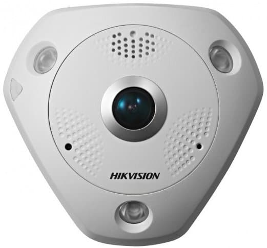 Hikvision IP fisheye kamera DS-2CD6365G0-I, 6MP, 1.27mm, IR 15m