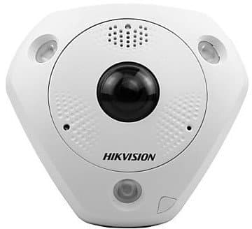 Hikvision IP fisheye kamera DS-2CD63C5G0-IV, 12MP, 1.29mm, 15m IR