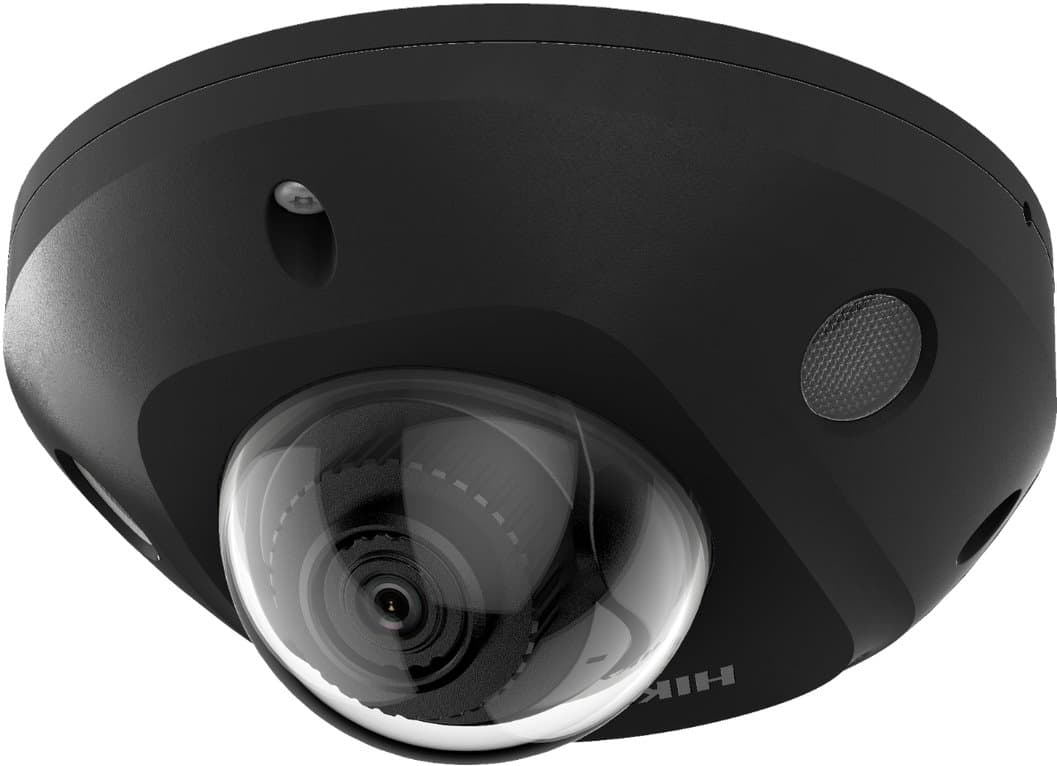 Hikvision IP mini dome kamera DS-2CD2543G2-IS(2.8mm)(BLACK), 4MP, 2.8mm, Audio, Alarm, Černá, AcuSense