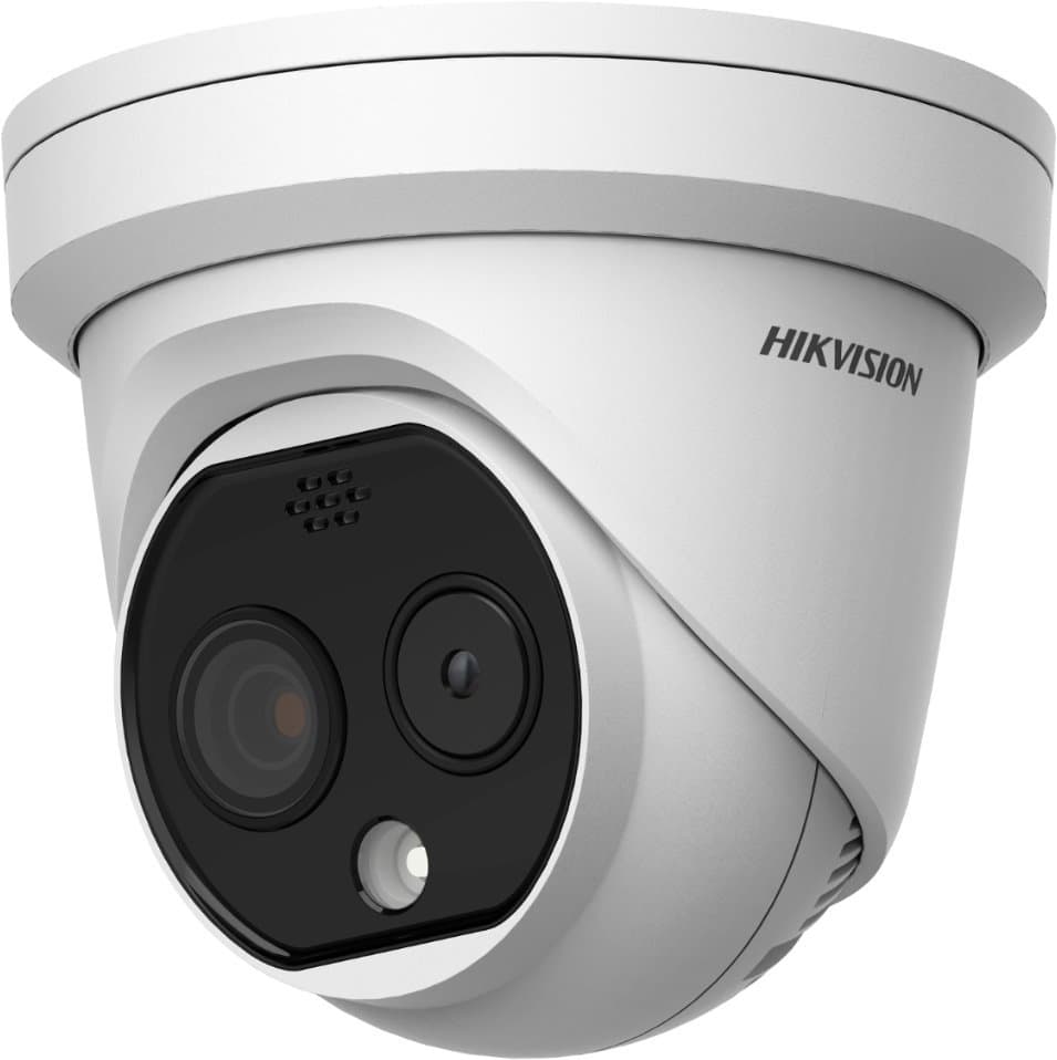 Hikvision IP termo-optická turret kamera DS-2TD1217-3/QA, 160x120 termo, 4MP optický, 3.1mm
