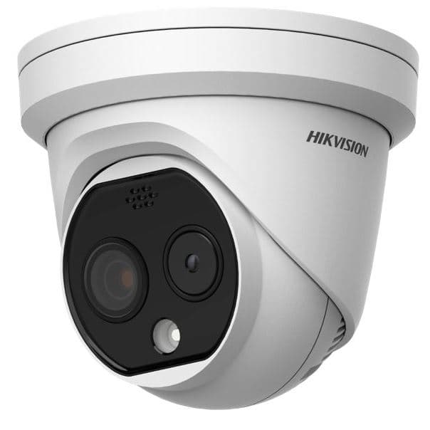 Hikvision IP termo-optická turret kamera DS-2TD1228-7/QA, 256x192 termo, 4MP optický, 6.9mm