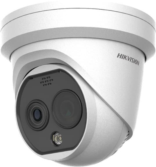 Hikvision IP termo-optická turret kamera DS-2TD1228T-3/QA, 256x192 termo, 4MP optický, 3.6mm