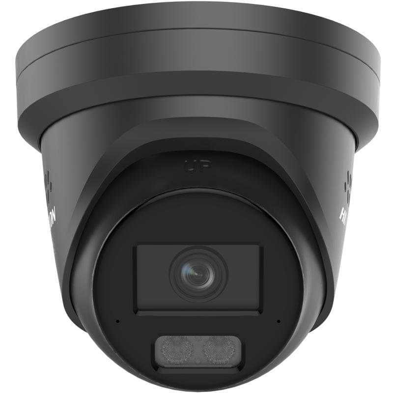 Hikvision IP turret hybrid kamera DS-2CD2387G3-LIS2UY/SL(2.8mm)/BLACK, 8MP, 2.8mm, ColorVu, audio, alarm, černá