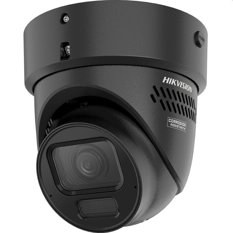Hikvision IP turret hybrid kamera DS-2CD2H47G3-LIZS2UY/SL(2.8-12)BLK, 4MP, 2.8-12mm, ColorVu, audio, alarm, černá