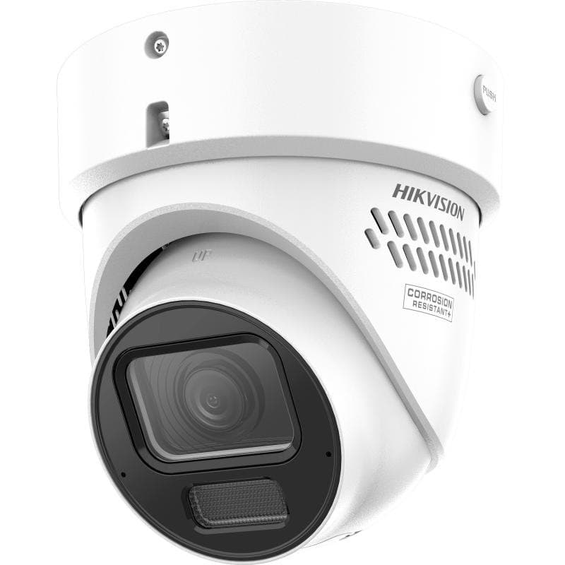 Hikvision IP turret hybrid kamera DS-2CD2H87G3-LIZS2UY/SL(2.8-12mm), 8MP, 2.8-12mm, ColorVu, audio, alarm