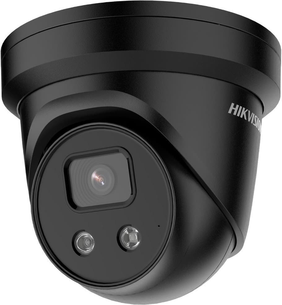 Hikvision IP turret kamera DS-2CD2386G2-ISU/SL(2.8mm)(C)/BLACK, 8MP, 2.8mm, černá, AcuSense