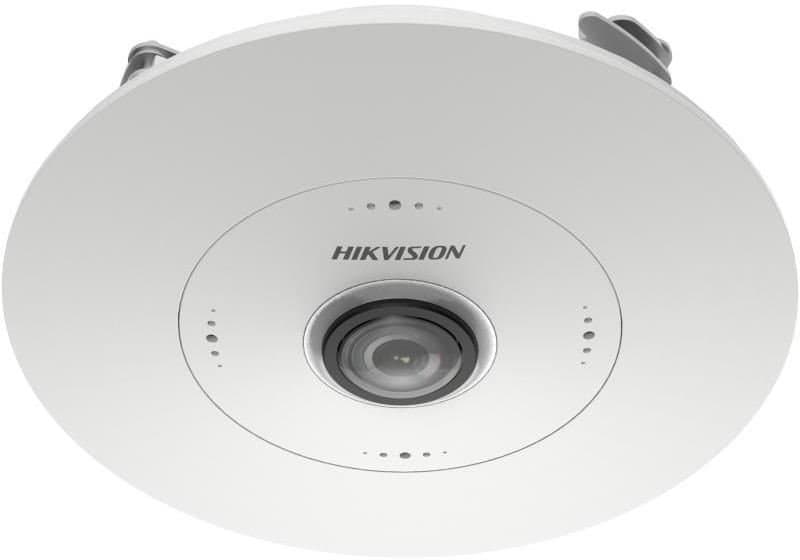 Hikvision IP zápustná fisheye kamera DS-2CD63C5G1-S/RC(1.29mm), 12MP, 1.29mm, Alarm, Audio