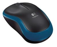 Logitech myš bezdrátová Wireless Mouse M185 Blue, modrá, podpora Unifying