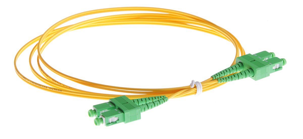 Masterlan optický patch cord, SCapc/SCapc, Duplex, Singlemode 9/125, G.657.A1, 0,5m