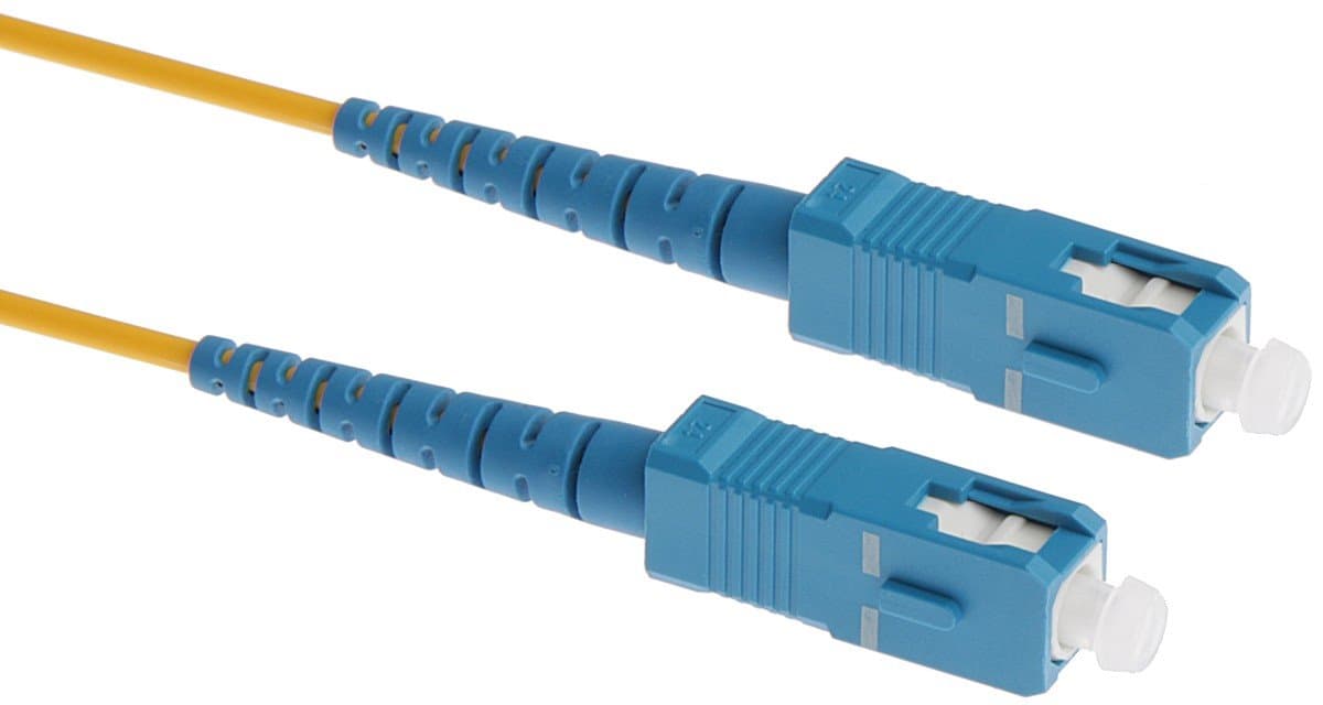 Masterlan optický patch cord, SCupc/SCupc, Simplex, Singlemode 9/125, 10m