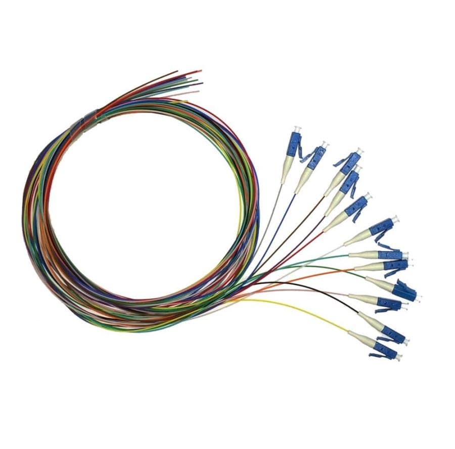 Masterlan optický pigtail, LCupc, Singlemode 9/125, G.652.D, 12ks , 1.5m