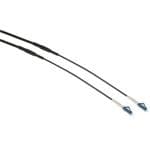 Masterlan PE optický venkovní patch cord, LCupc/LCupc, Simplex, Singlemode 9/125, 30m