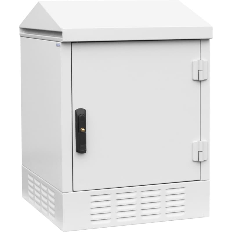 Masterlan samostatně stojící venkovní rozvaděč 19" 15U/610mm, složený, IP65, ventilátor, termostat, zateplení
