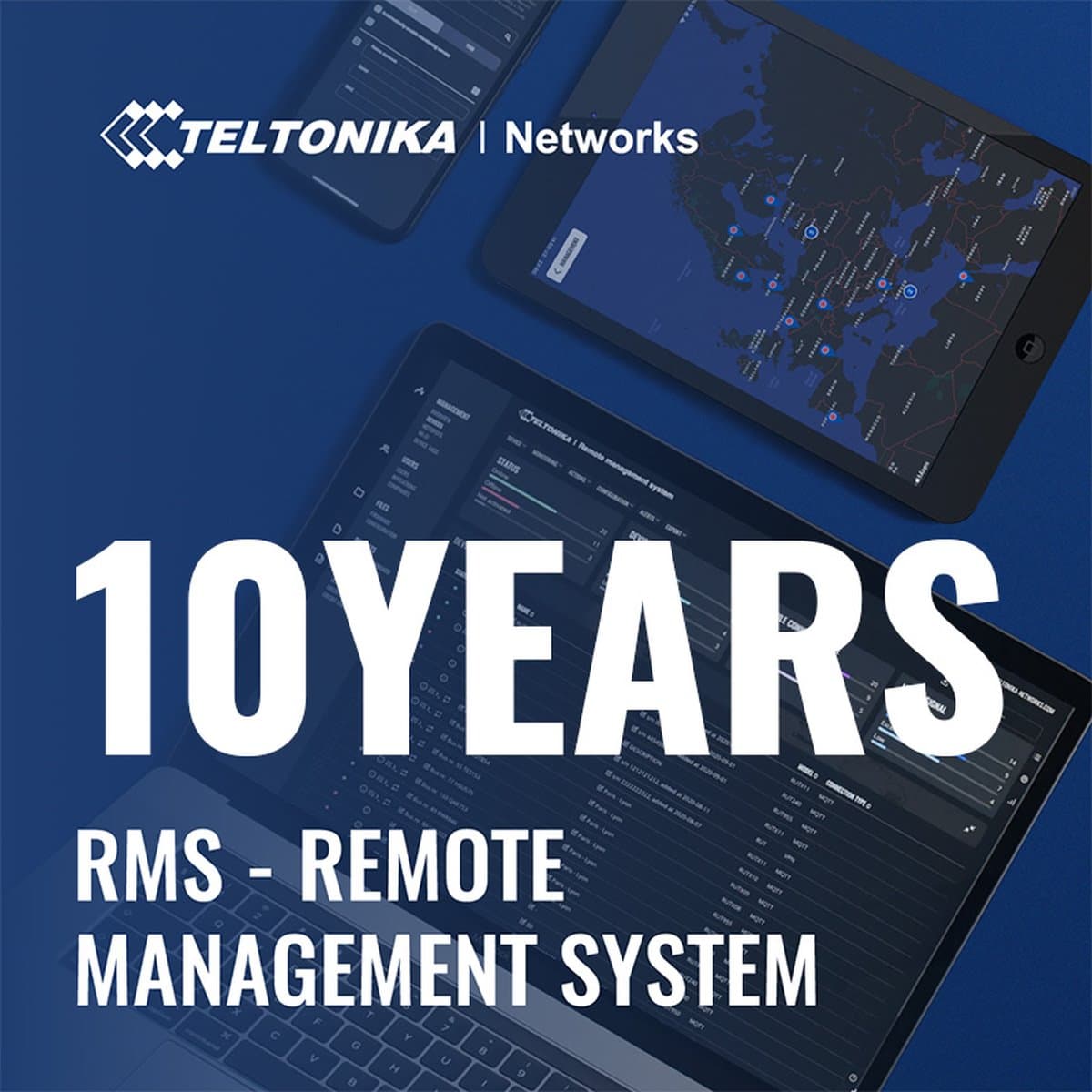 RMS management - Balíček na 10 let - Systém vzdálené správy