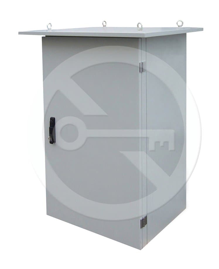 Solarix rozvaděč termoizolovaný LC-07 15U 700x400, šedý, bez vent. jednotky