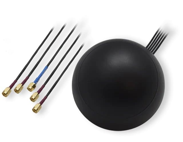 Teltonika PR1KCL28 - (4) Kombo Mobilní/GNSS Střešní SMA Anténa