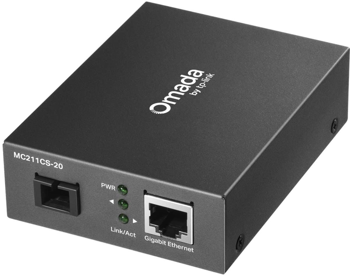 TP-Link MC211CS-20 Omada Gigabitový WDM média konvertor