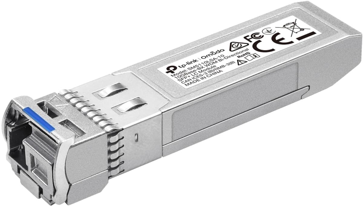 TP-Link SM5110LSA-10 - Omada optický modul, SM, SFP+, 10G, 1x LC, Bi-Directional , 10km