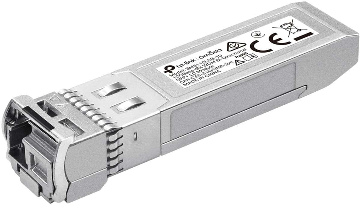 TP-Link SM5110LSB-10 - Omada optický modul, SM, SFP+, 10G, 1x LC, Bi-Directional , 10km