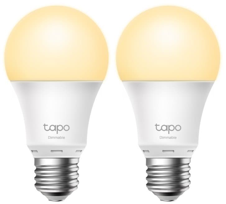 TP-Link Tapo L510E, Chytrá Wi-Fi LED žárovka, 2700K, E27 - 2 kusy