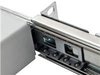 TRITON Police výsuvná 19", 1U/650mm plnovýsuv, nosnost 45kg, šedá