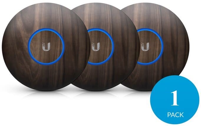 Ubiquiti kryt pro UAP-nanoHD, U6 Lite a U6+, dřevěný motiv, 1 kus