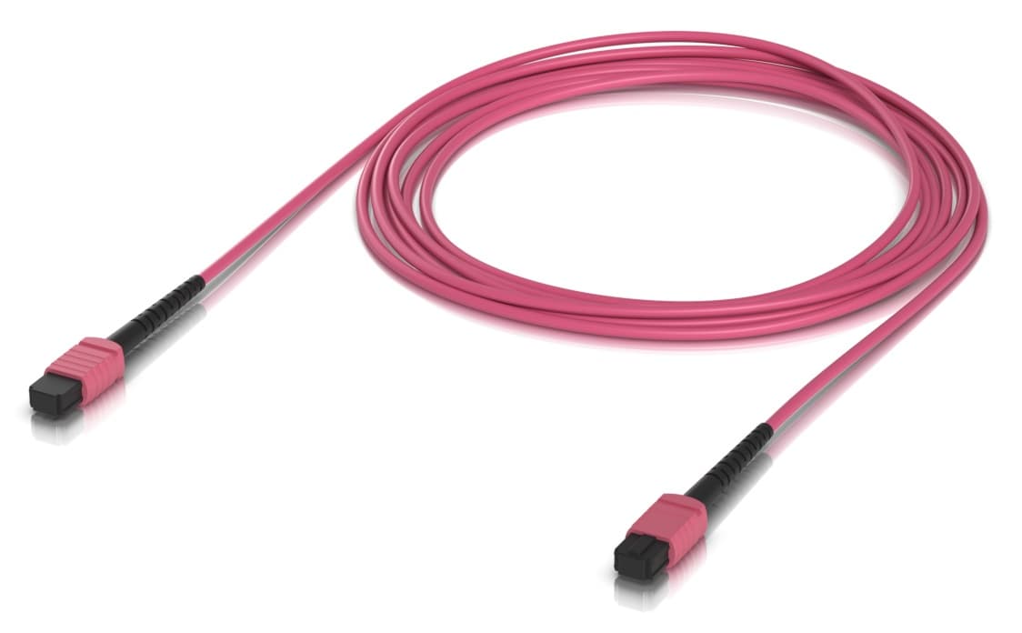 Ubiquiti UACC-OFC-MA-MPMP-3M - optický patch cord MPO-12 Type B UPC, Multi-mode OM4, 3m