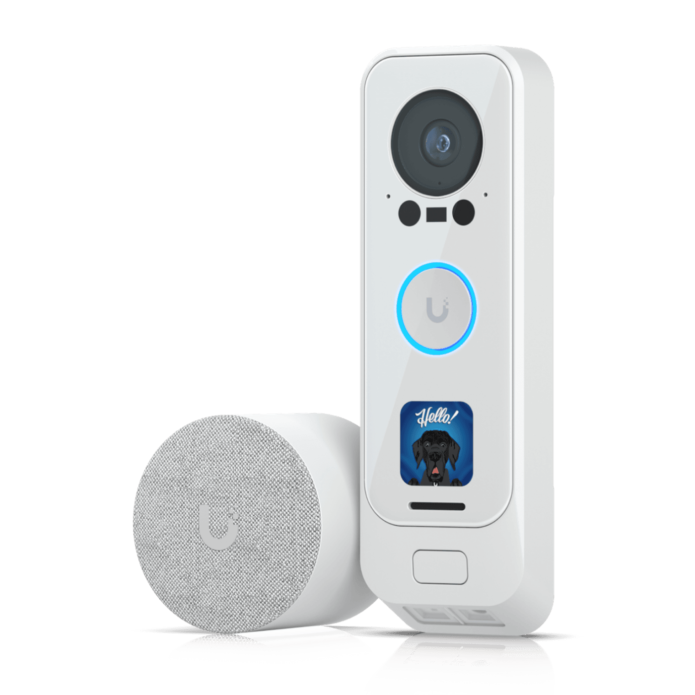 Ubiquiti UVC-G4 Doorbell Pro PoE Kit - UniFi Protect G4 Doorbell Professional PoE kit - bílá