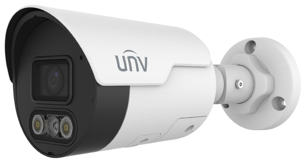 UNV IP bullet kamera - IPC2124LE-ADF28KMC-DL , 4MP, 2.8mm, IR + LED, easystar DL