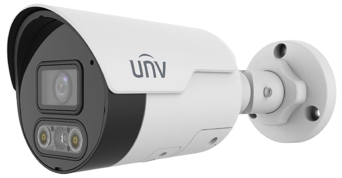 UNV IP bullet kamera - IPC2128LE-ADF28KMC-DL, 8MP, 2.8mm, IR + LED, Easystar DL