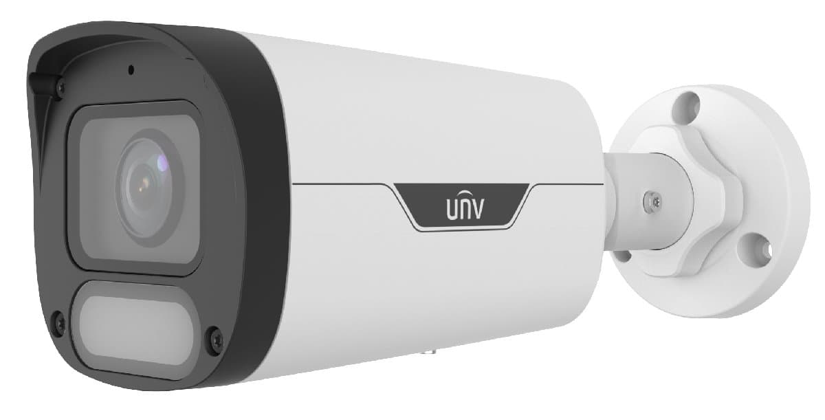 UNV IP bullet kamera - IPC2314LE-ADF40KM-WP, 4MP, 4mm, 30m bílé led, Wise-ISP