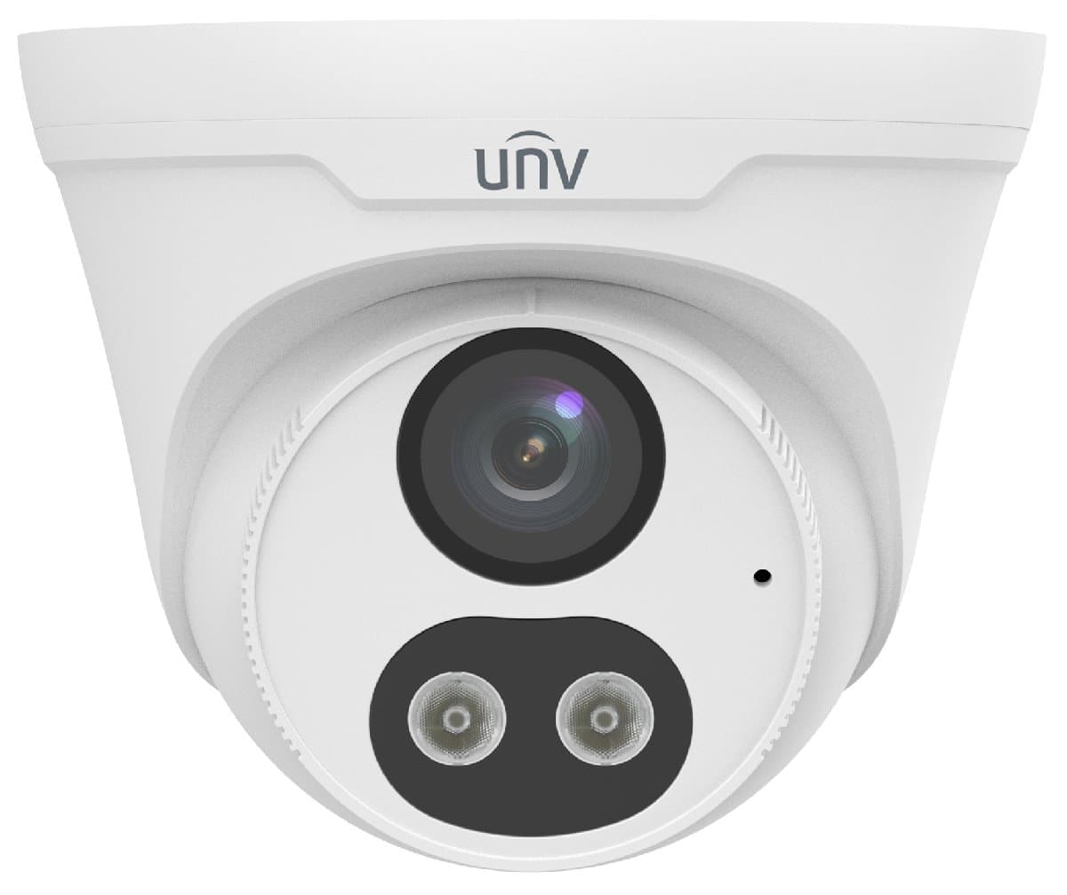 UNV IP turret kamera - IPC3614LE-ADF28KC-DL , 4MP, 2.8mm, IR + LED, Easystar DL