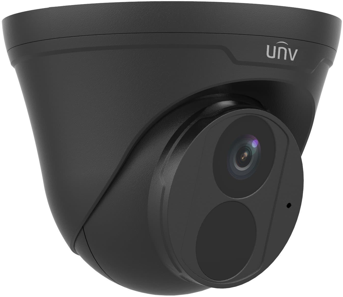 UNV IP turret kamera - IPC3615LE-ADF28K-H-BLACK, 5MP, 2.8mm, EasyStar, černá