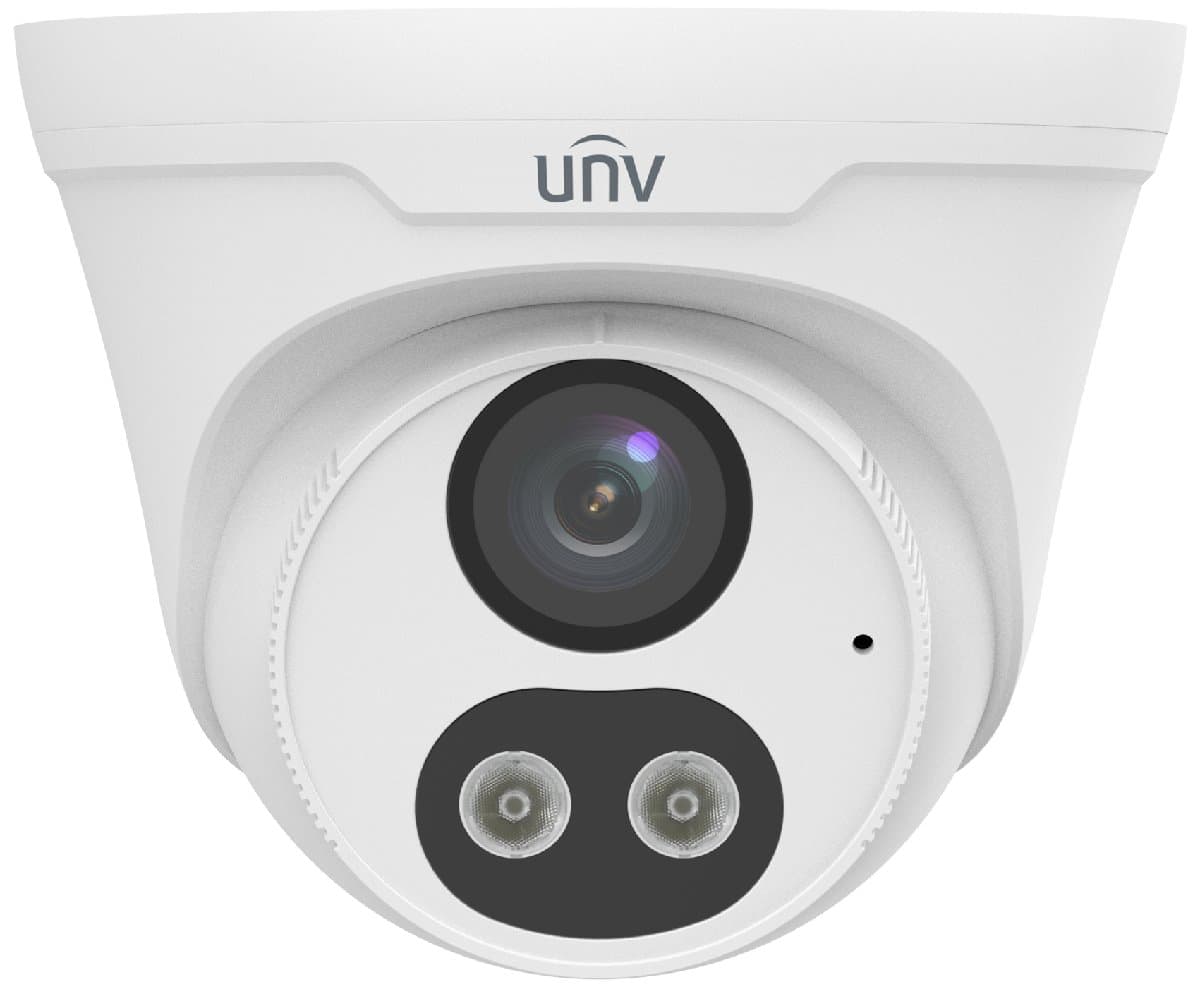 UNV IP turret kamera - IPC3618LE-ADF40KC-DL, 8MP, 4mm, IR + LED, Easystar DL