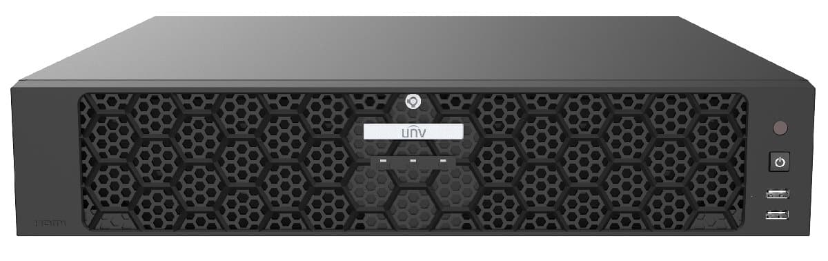 UNV NVR NVR508-64E-R-IQ, 64 kanálů, 8x HDD, RAID, redundantní zdroj, Prime