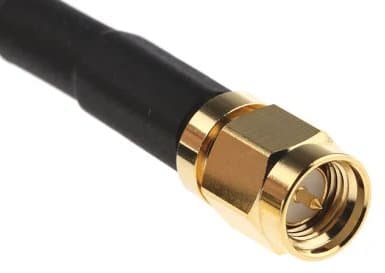 VF konektor SMA male pozlacený na H155, RF240 vnitřní závit