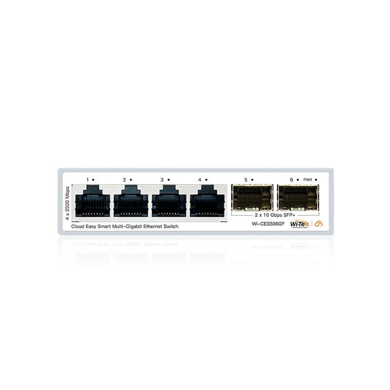 Wi-Tek WI-CES506GF Cloud Easy Smart multi-gigabit switch